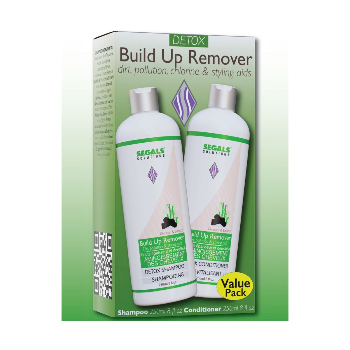 Segals Solutions Detox Shampoo & Conditioner Duo (250ml)