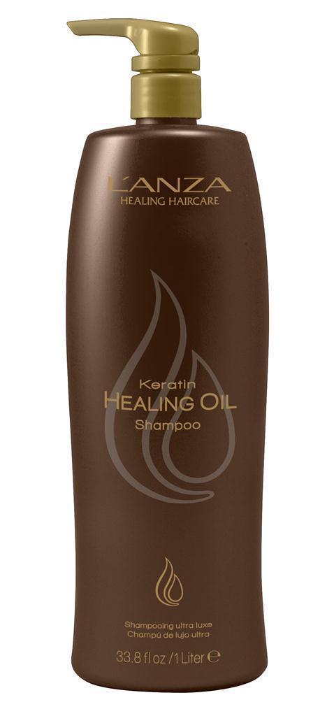 L'ANZA Keratin Healing Oil Lustrous Shampoo Ltr