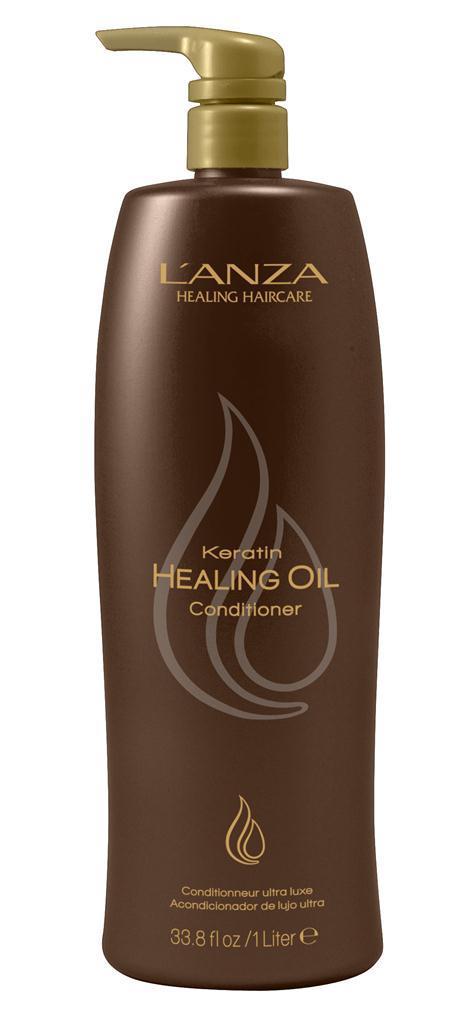 L'ANZA Keratin Healing Oil Lustrous Conditioner Ltr