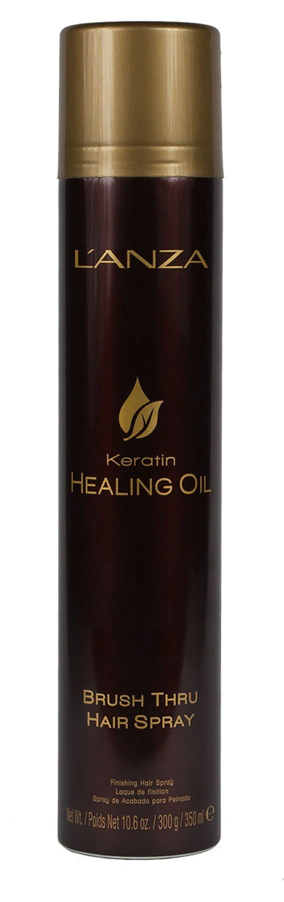 L'ANZA Keratin Healing Oil Brush Thru Hair Spray (350ml)