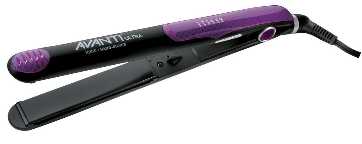 AVANTI ULTRA 1 Inch Nano Silver Ceramic Flat Iron