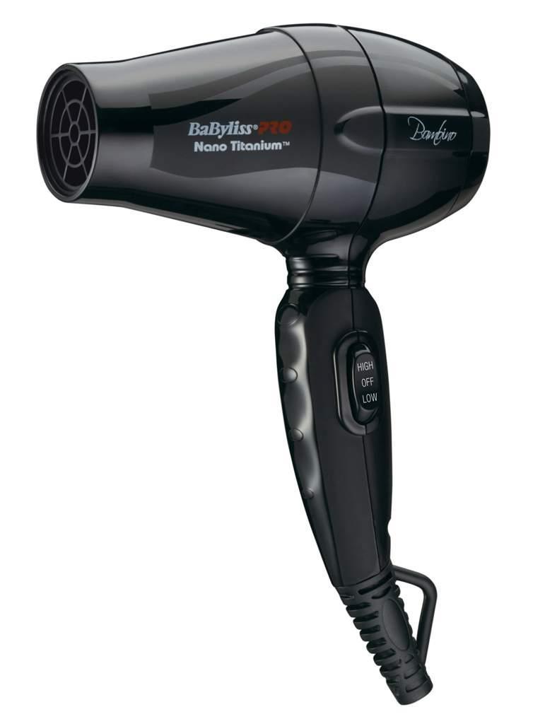 Babyliss Bambino Hair Dryer Black