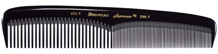 HERCULES Hard Rubber Cutting Comb 7.5 Inch