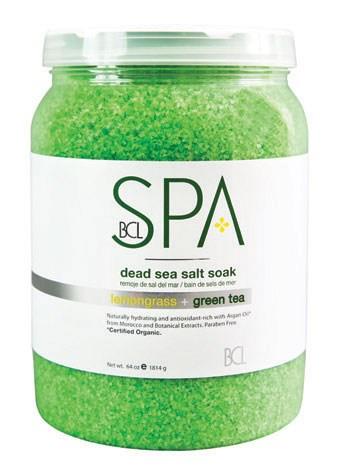 Dannyco - Spa Lemongrass &amp; Green Tea Salt Soak 64oz