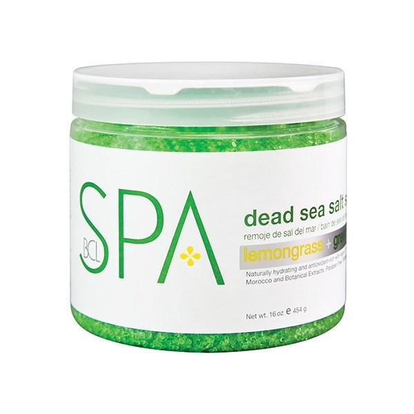 Dannyco - Spa Lemongrass &amp; Green Tea Salt Soak 16oz