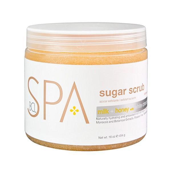 Dannyco - Spa Milk &amp; Honey w/ White Chocolate Sugar Scrub 16oz