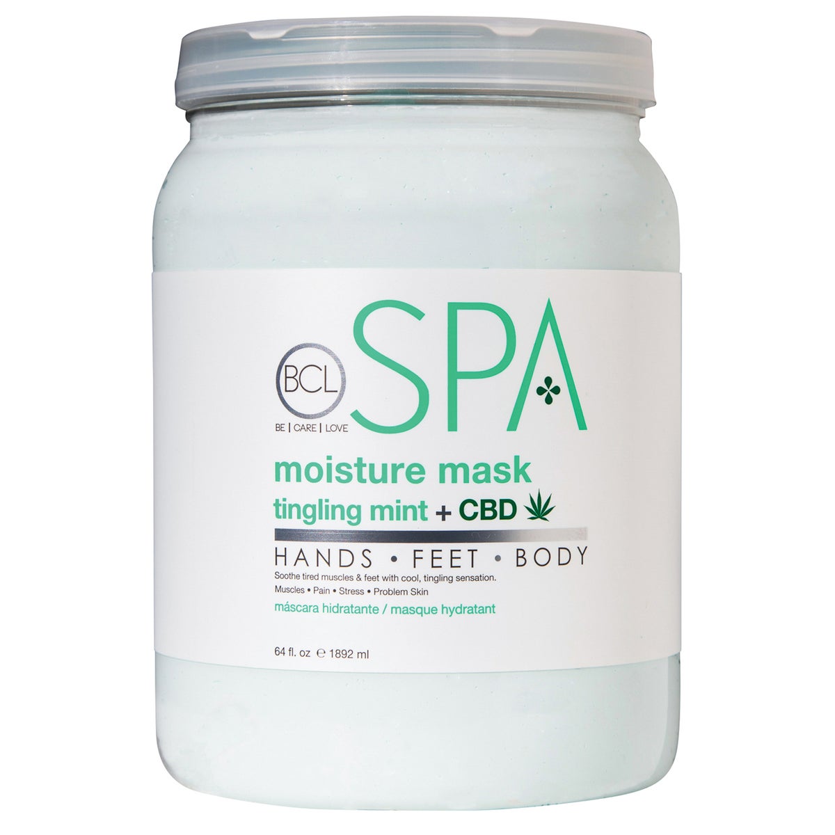 Dannyco - Spa Moisture Mask Tingling Mint + CBD 64oz