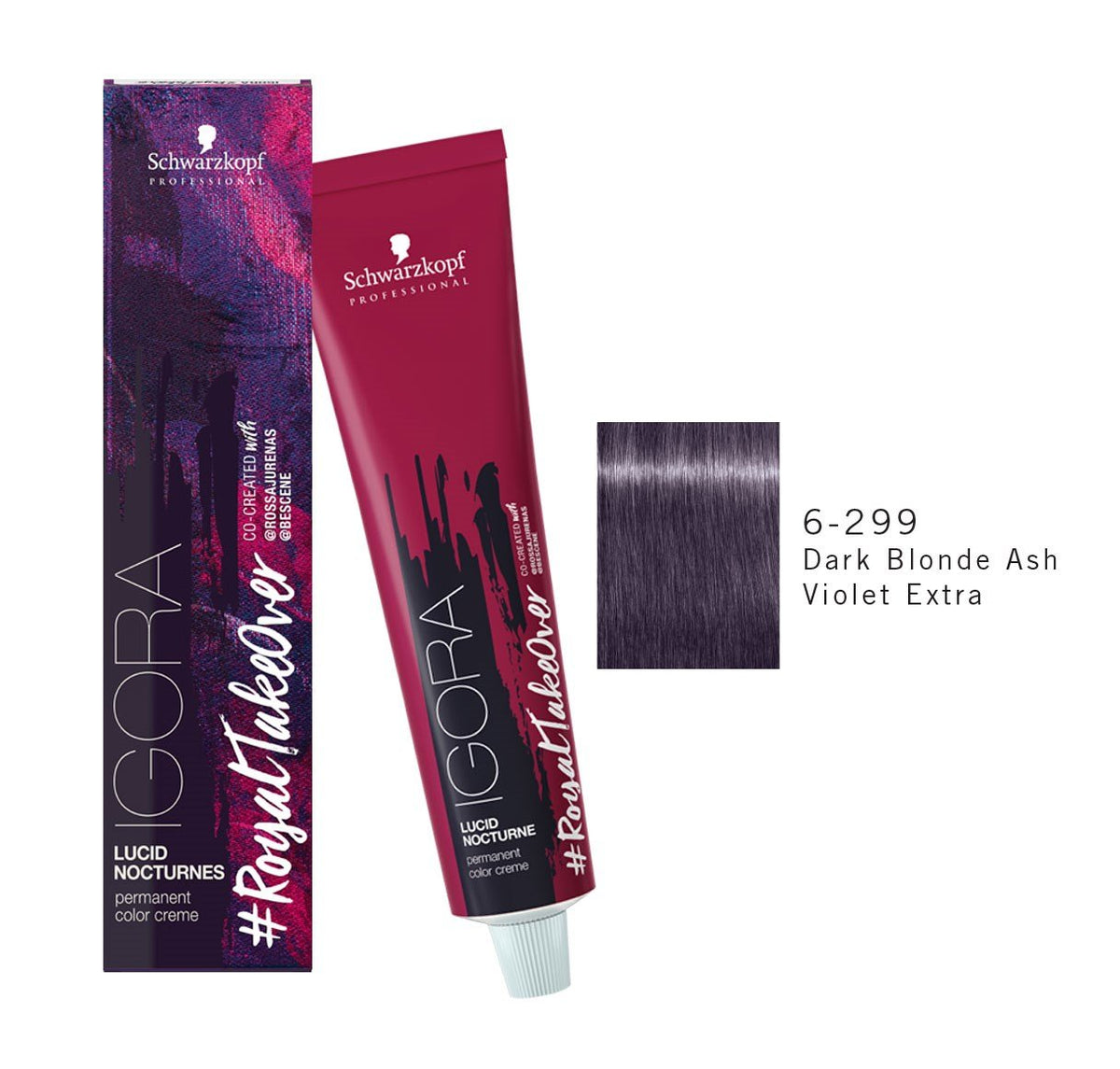 6-299 Dark Blonde Ash Violet Extra Rto Igora Royal