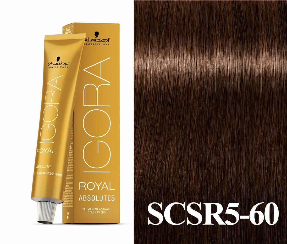 5-60 Medium Brown Chocolate Natural Absolute Igora Royal