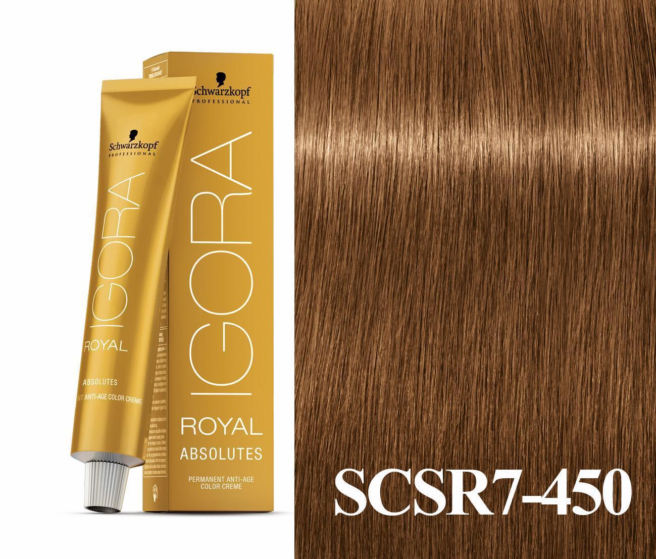 7-450 Dark Blonde Age Blend Absolute Igora Royal - Salon Shack