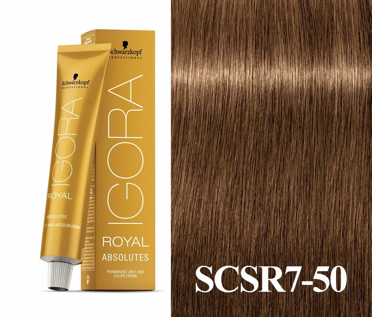 7-50 Dark Blonde Gold Natural Absolute Igora Royal