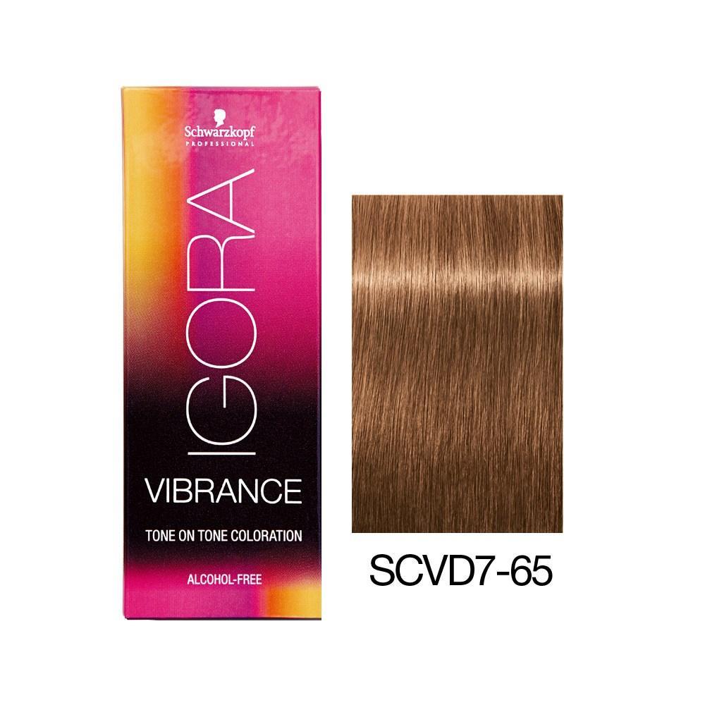 Vibrance 7-65 Medium Blonde Chocolate Gold