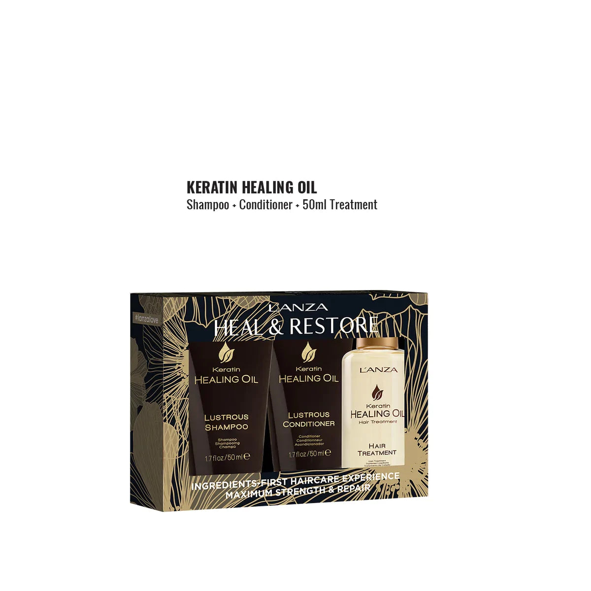 Lanza Keratin Healing Oil Travel Kit